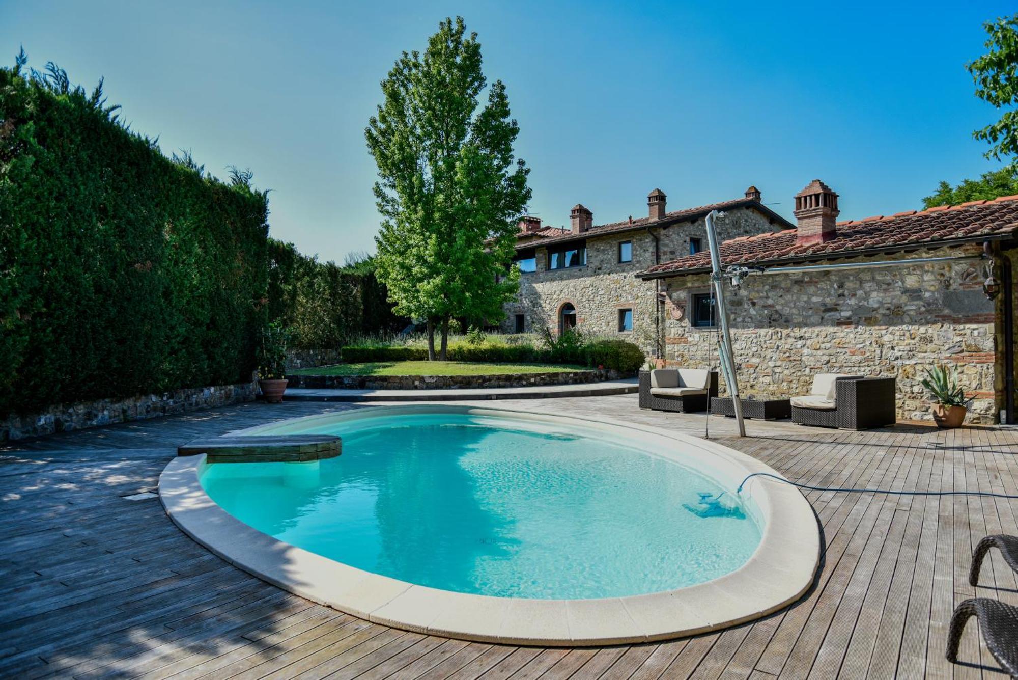Appartamento In Villa Con Piscina - Mhateria Relais Rignano sullʼArno Exteriör bild